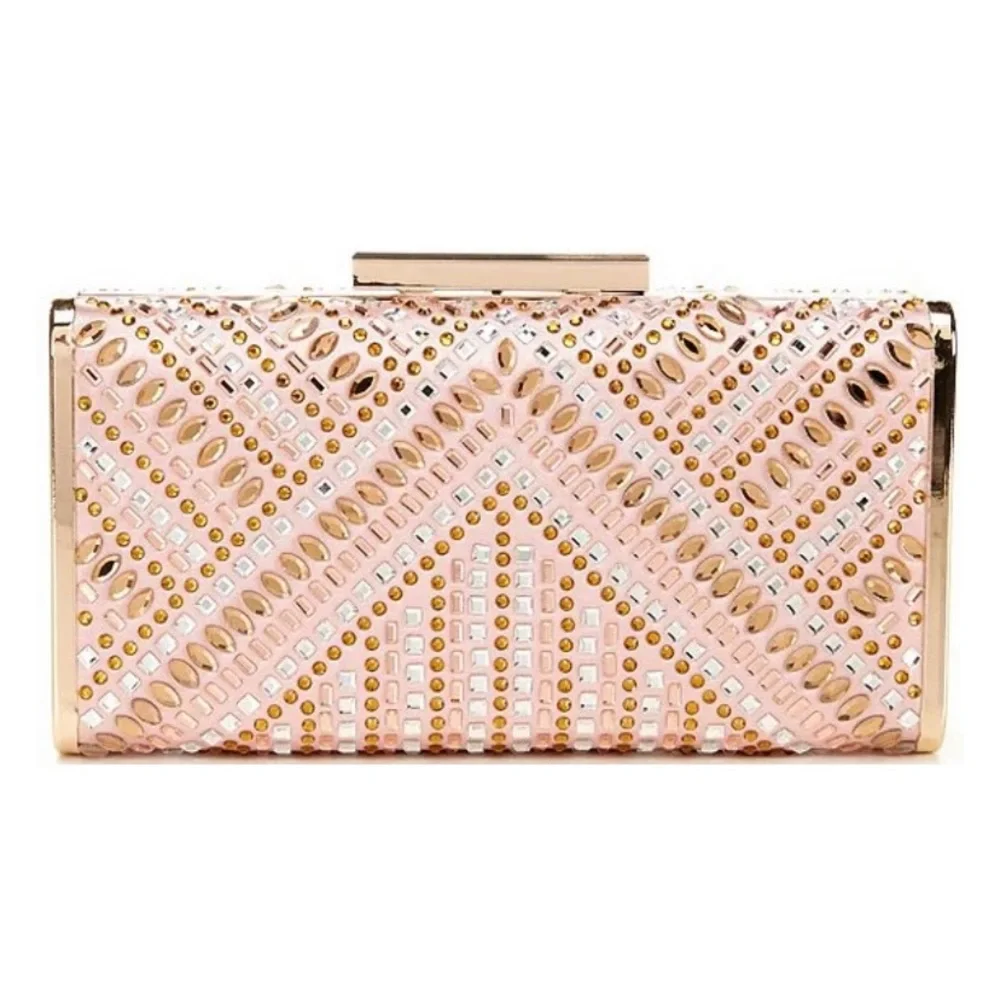 Antonio Melani Heatset Rhinestone Clutch